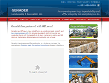 Tablet Screenshot of genadek.com